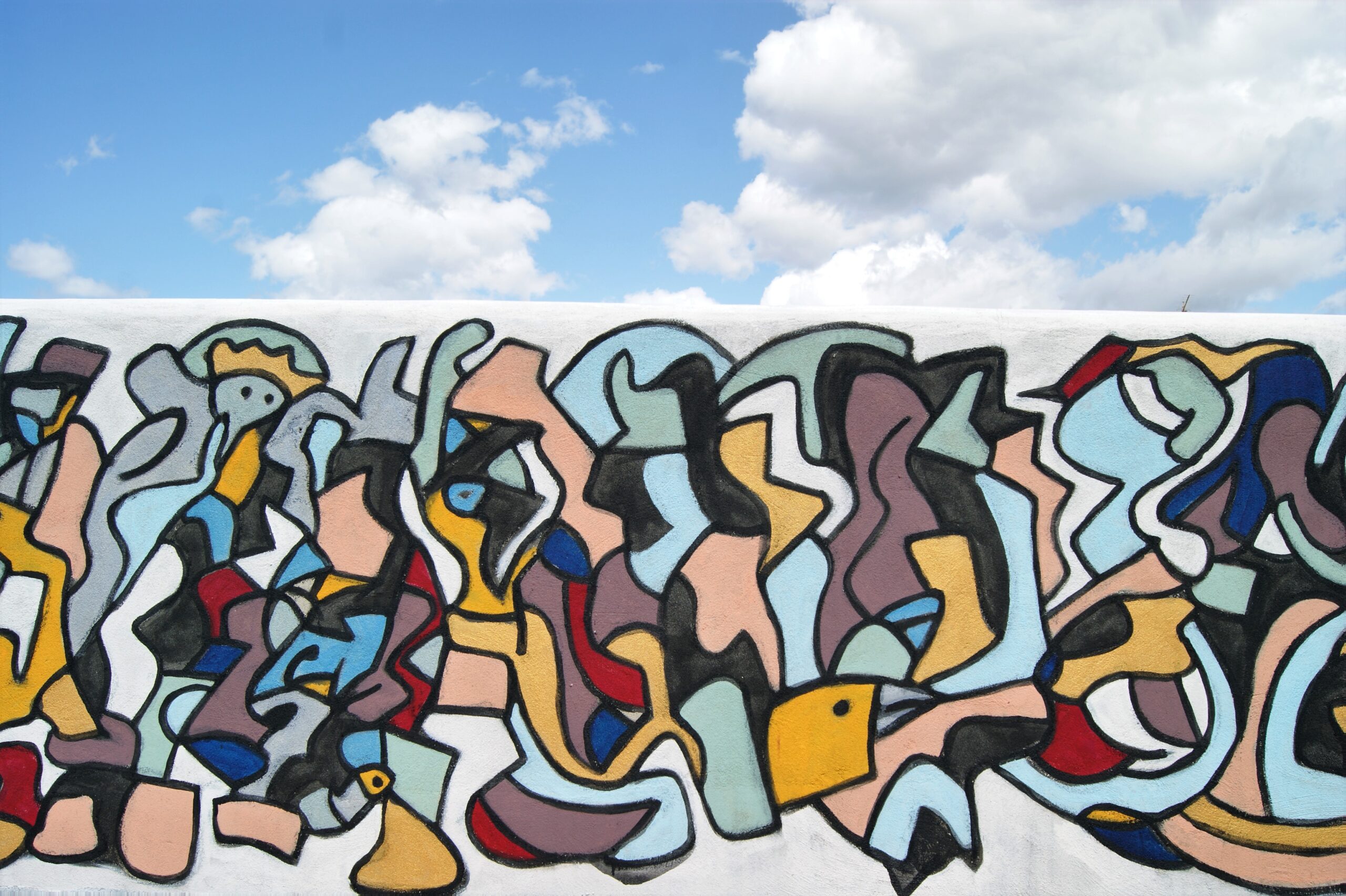 12 Алгоритми фрески миру сучасне мистецтво на Сицилії cortile delle nevi