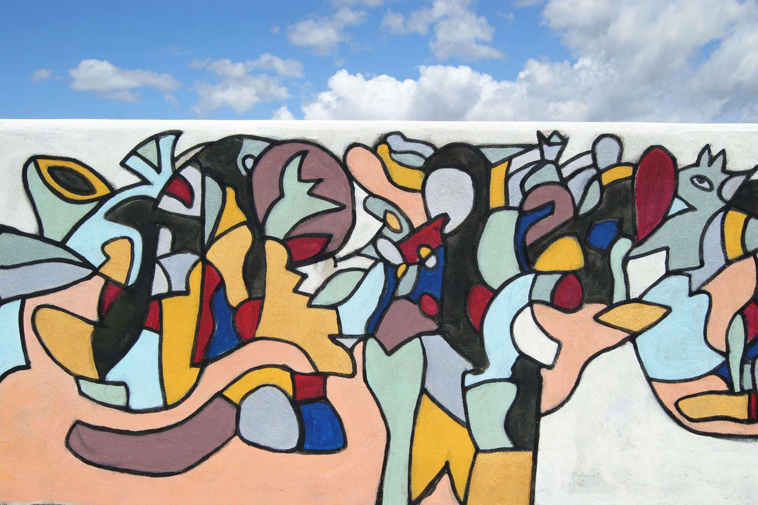 2 algoritmos de paz mural arte contemporáneo en sicilia cortile delle nevi