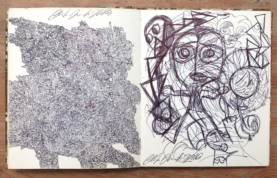 07 Quaderno Disegni 2004 Catania Parigi Claudio Arezzo di Trifiletti