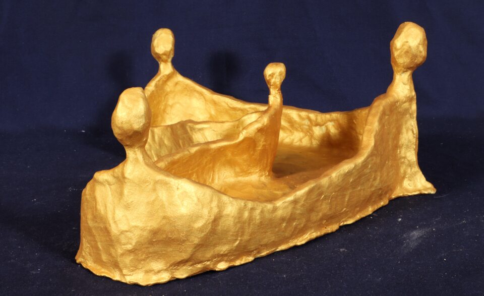 86 Direzione Sculptures of Peace Connection Giappone Corpi d'Argilla Dipinti d'Oro Claudio Arezzo di Trifiletti