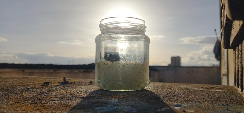 Pioggia, sale e lavica, la mia poesia al tramonto